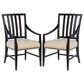 Hooker Furniture Big Sky Arm Chair with Beige Cushion in Vintage Natural (Set of 2), , large