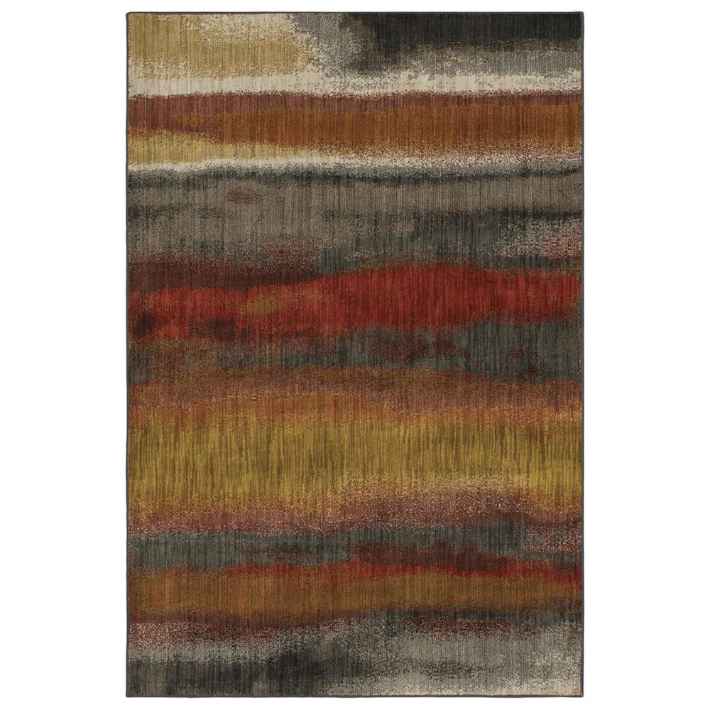 Karastan Elements Odin 91015 8" x 11" Multicolor Area Rug, , large