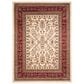 Safavieh Lyndhurst 8" x 11" Ivory and Red Area Rug, , large