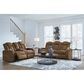 Ashley Wolfridge Power Reclining Sofa in Brindle, , large