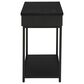 Ashley Gemmet Accent End Table with Speaker in Black, , large