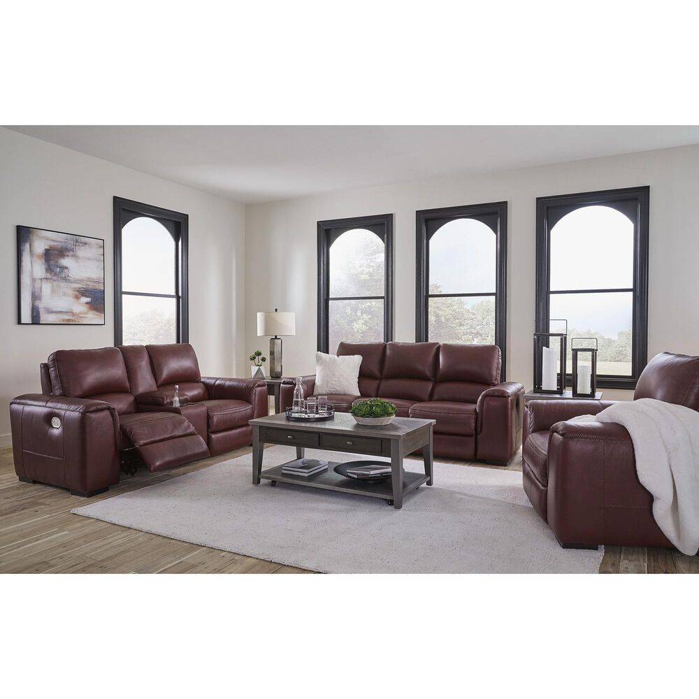Ashley Alessandro Wall Power Recliner in Garnet, , large
