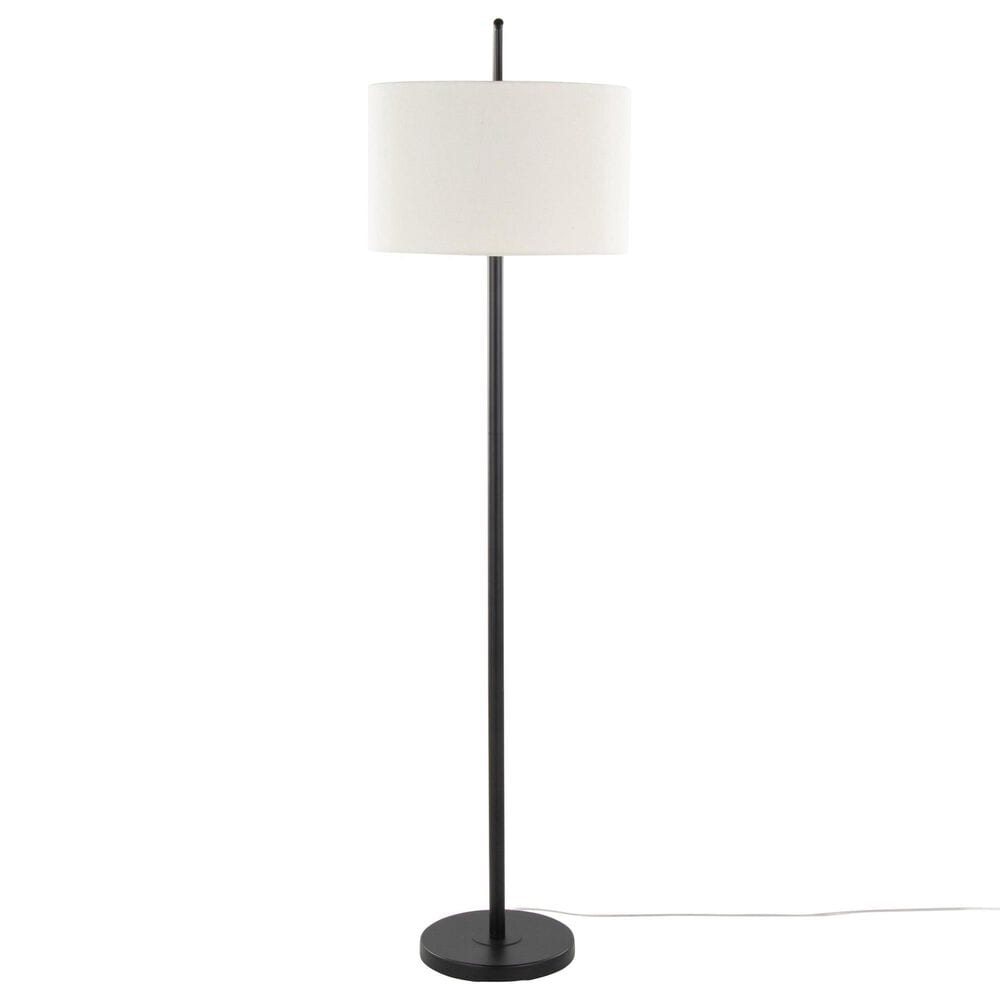 LumiSource Casper Floor Lamp in Matte Black, , large