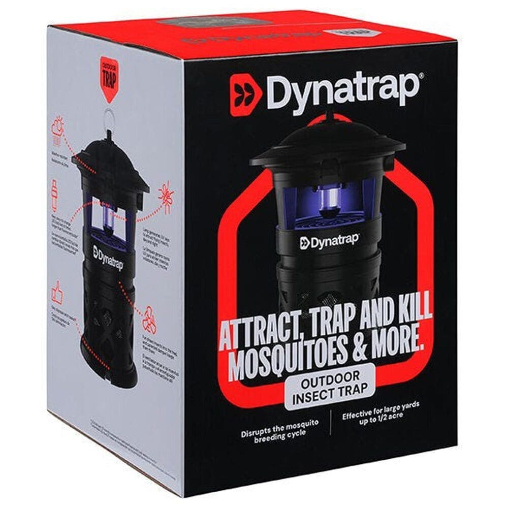 Dynamic Solutions Worldwide 1/2 Acre LED Outdoor Insect Trap in Black, , large