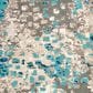 Safavieh Monaco 8" x 10" Grey and Light Blue Area Rug, , large