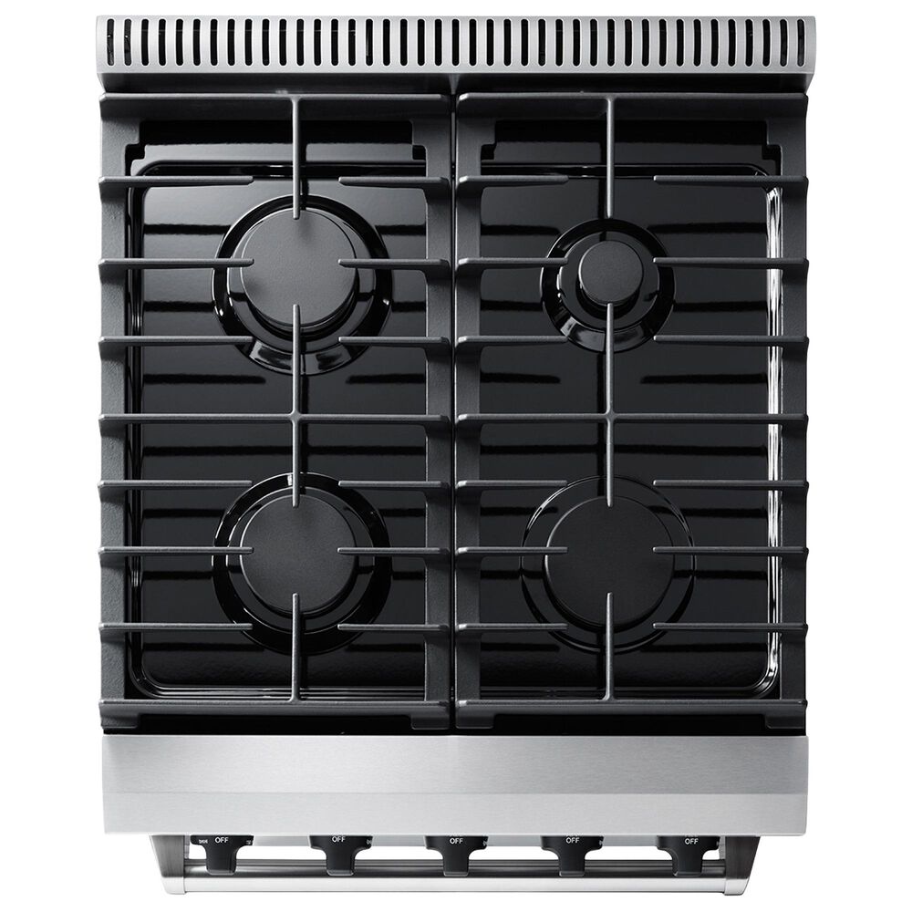 Thor Kitchen 24" Professional Freestanding Liquid Propane Gas Range in Stainless Steel, , large