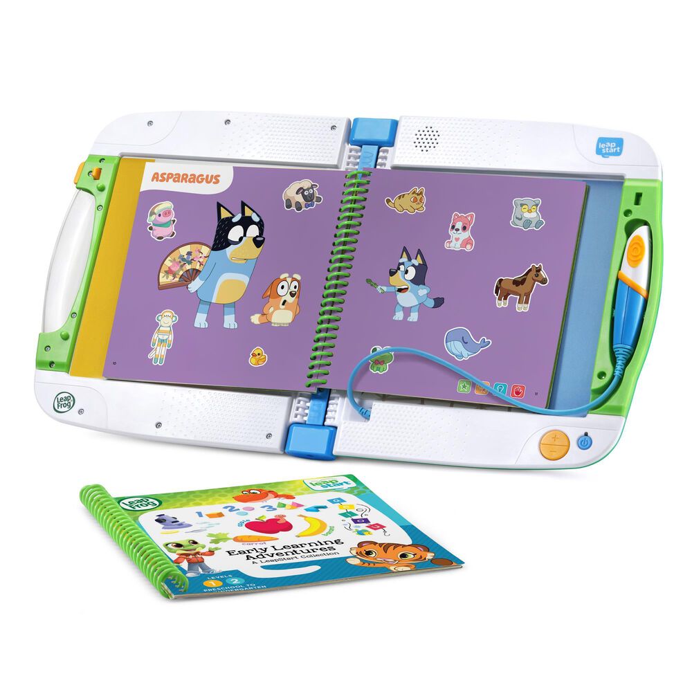 Vtech LeapFrog LeapStart Bluey Book Bundle in Green, , large