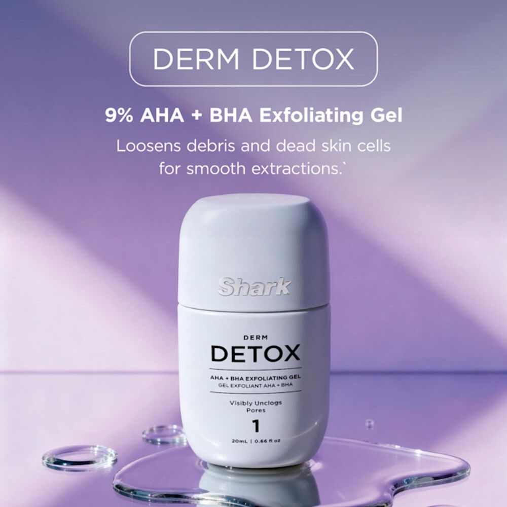 Shark Shark FacialPro Glow At Home Hydro-Powered Facial System in Blue, , large