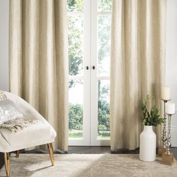 Safavieh Veria 52"x96" Window Panel in Beige, , large