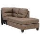Ashley Navi 2-Piece Stationary Sectional in Fossil, , large
