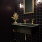 Dal-Tile Nu Bare Ebony 4" x 4" Square Handcrafted Ceramic Tile, , large