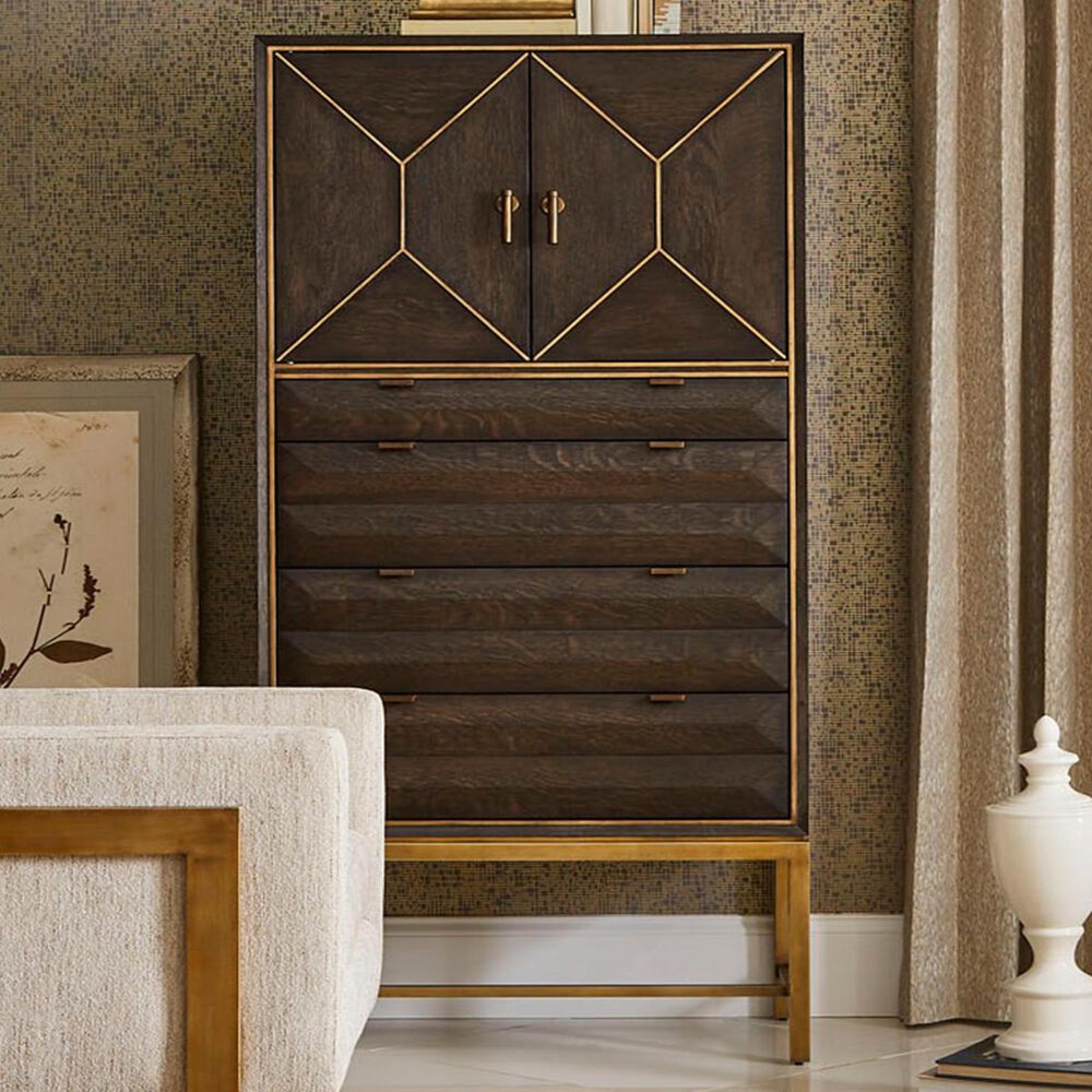 Vantage WoodWright Armoire in Espresso, , large