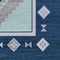 Dalyn Rug Company Phoenix 2"3" x 7"6" Denim Indoor/Outdoor Runner, , large