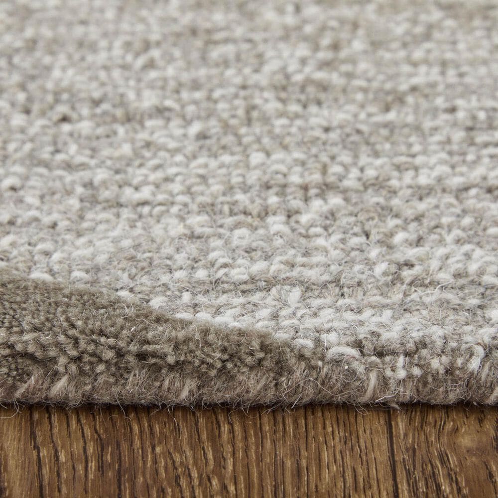 Feizy Kimball Gray, Taupe and Ivory 3&#39;6&quot; x 5&#39;6&quot; Area Rug, , large