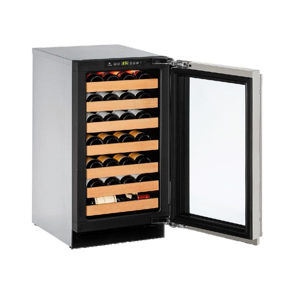 U-Line 18&quot; Wine Cooler Digital Convection Cooling System with Stainless Frame, , large