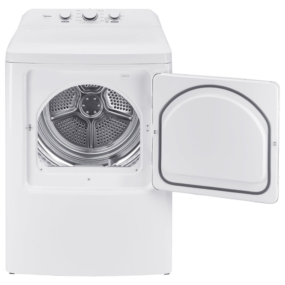 Midea 7 Cu. Ft. Front Load Electric Dryer in White, , large