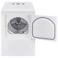 Midea 7 Cu. Ft. Front Load Electric Dryer in White, , large