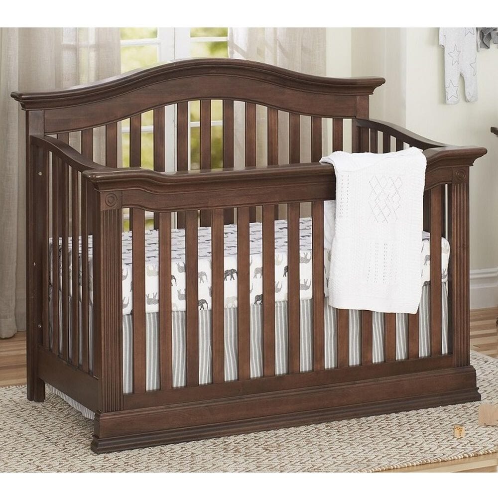 Baby Cache Montana 4-In-1 Lifetime Convertible Crib in Brown Sugar, , large