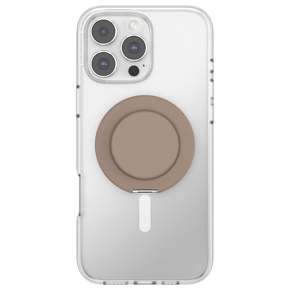 PopSockets MagSafe Circle Kick-Out Grip and Stand in Latte, , large