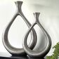 Ashley Dimaia Vase in Antique Silver (Set of 2), , large
