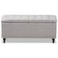 Baxton Studio Kaylee Storage Ottoman Bench in Grayish Beige, , large