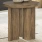 Ashley Austanny End Table in Warm Brown, , large