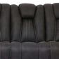 Furniture of America Snell Power Reclining Sofa with Power Headrest in Dark Gray, , large
