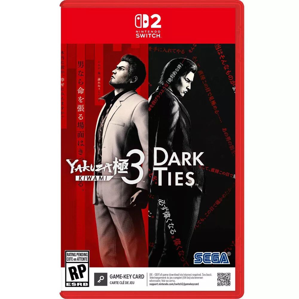 Yakuza Kiwami 3 and Dark Ties (Game-Key Card) - Nintendo Switch 2, , large