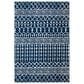 Safavieh Tulum TUL270N 6" x 9" Navy and Ivory Area Rug, , large