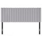 HOMLUX Roanne Queen Upholstered Tufted Headboard in Glacier, , large