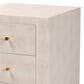 Baxton Studio Leyna 3-Drawer End Table in Beige, , large