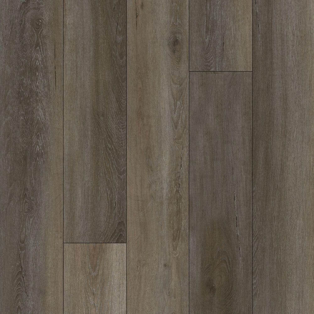 Mohawk Discovery Ridge Smoked Oyster 6" x 48" Vinyl Plank, , large
