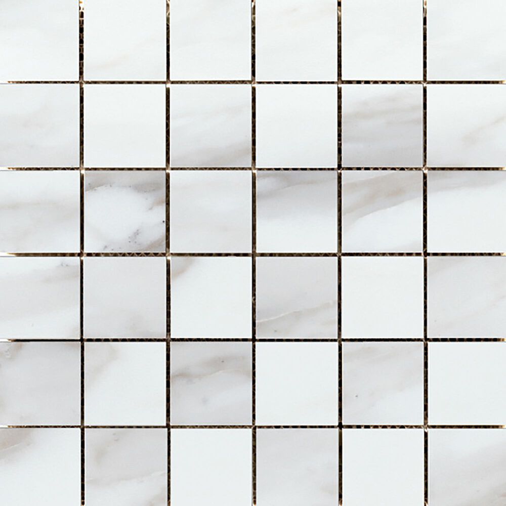 Emser Swiss II Rhone 2" x 2" on 12" x 12" Porcelain Mosaic Sheet, , large