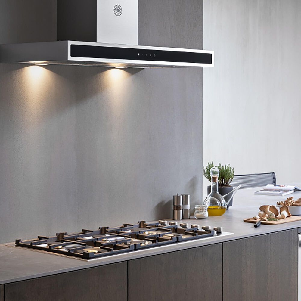 Bertazzoni 36&quot; Professional Gas Cooktop with 5 Brass Burners in Stainless Steel, , large