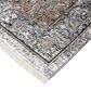 Feizy 3965F Sarrant Gray 12" x 15"- Area Rug, , large