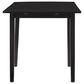 Linon Home Decor Torino Drop Leaf Dining Table in Black - Table Only, , large