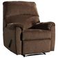 Ashley Nerviano Manual Zero Wall Recliner in Chocolate, , large