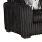 Arapahoe Home Lush Stationary Loveseat in Black, , large