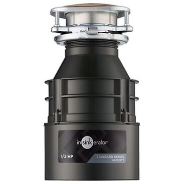 InSinkerator Badger 1 Garbage Disposal 1/3 HP with Cord in Waterborne Gray Enamel, , large