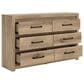 Ashley Brozmont King Platform Panel Bed with Dresser, Chest, and Two Nightstands, , large