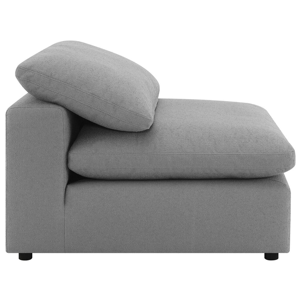Coaster Raleigh Armless Chair in Grey, , large