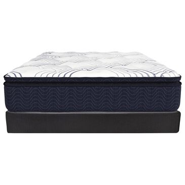Southerland Teton Medium Pillow Top Twin Mattress with Low Profile Box Spring, , large