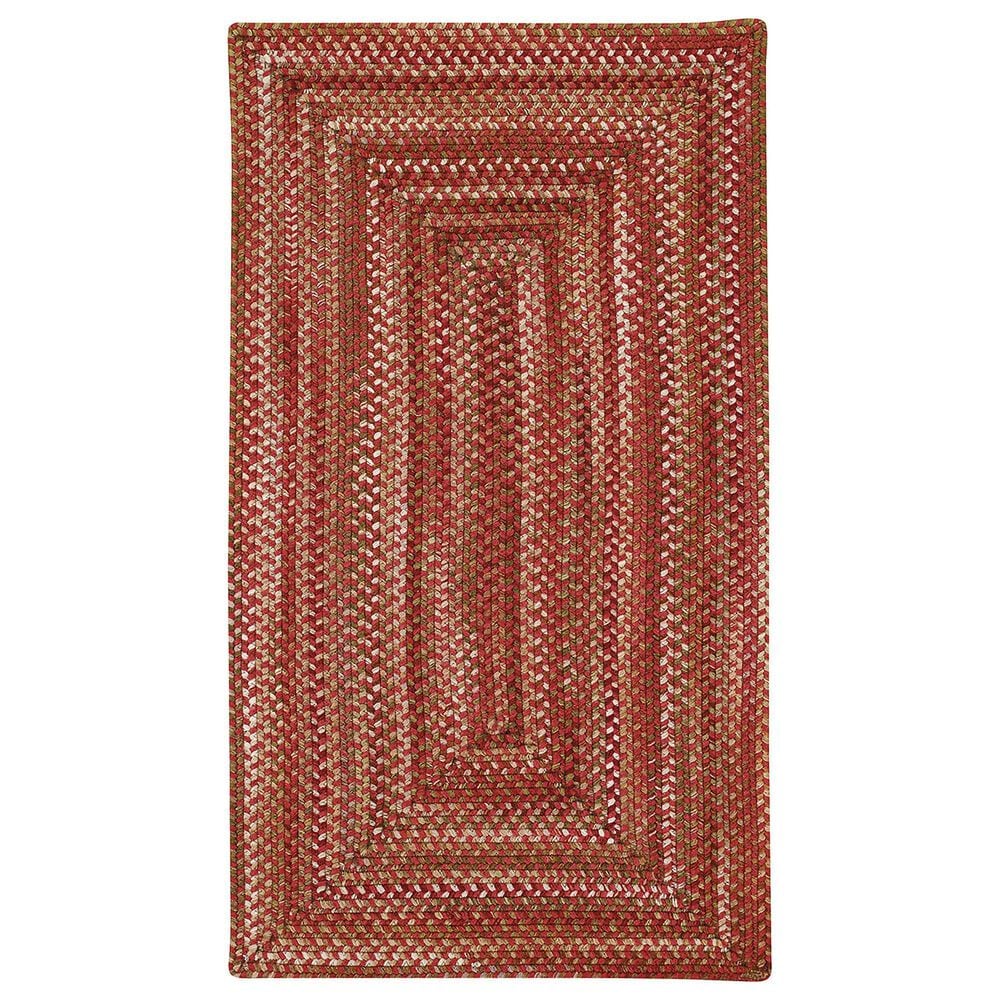 Capel Homecoming 0048-500 4" x 6" Rosewood Red Area Rug, , large
