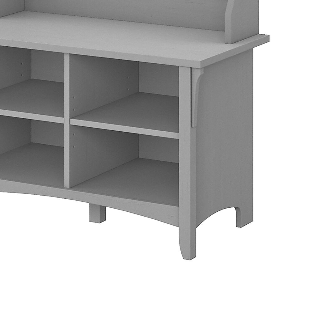 Bush Salinas Hall Tree with Storage Bench in Cape Cod Gray Nebraska