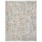 Surya Brunswick Light Gray, Medium Brown, Cream, Mustard, Charcoal and Light Brown 12" x 15" Area Rug, , large
