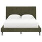 Ashley Chirason Queen Platform Bed in Sage Green, , large