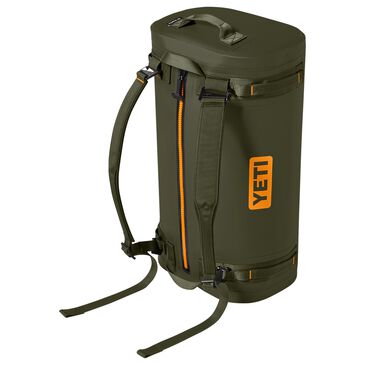 YETI Panga 50L Waterproof Duffel in Olive and King Crab Orange, , large