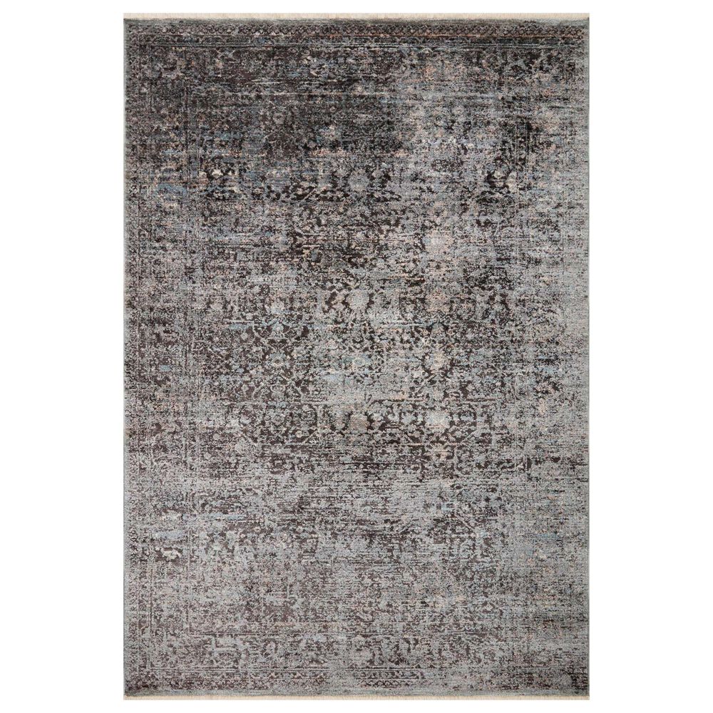 Loloi Sonnet 2"6" x 8" Charcoal and Mist Runner, , large
