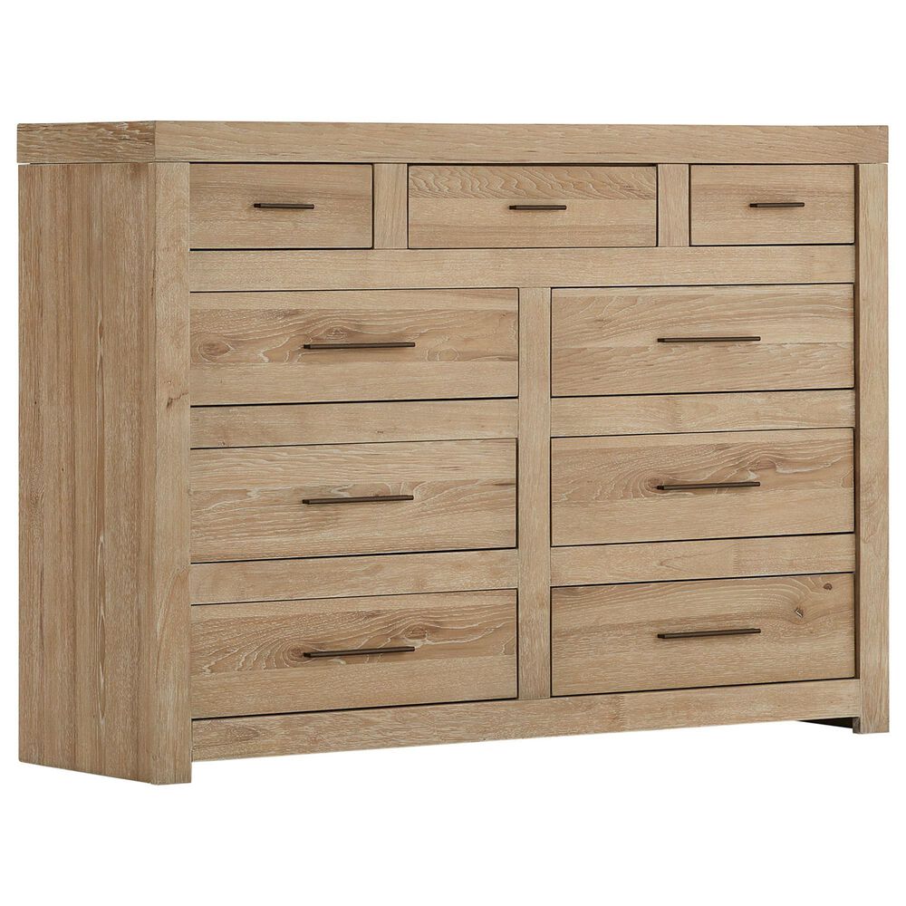 Riva Ridge Modern Loft 9-Drawer Chesser in Modern Khaki, , large