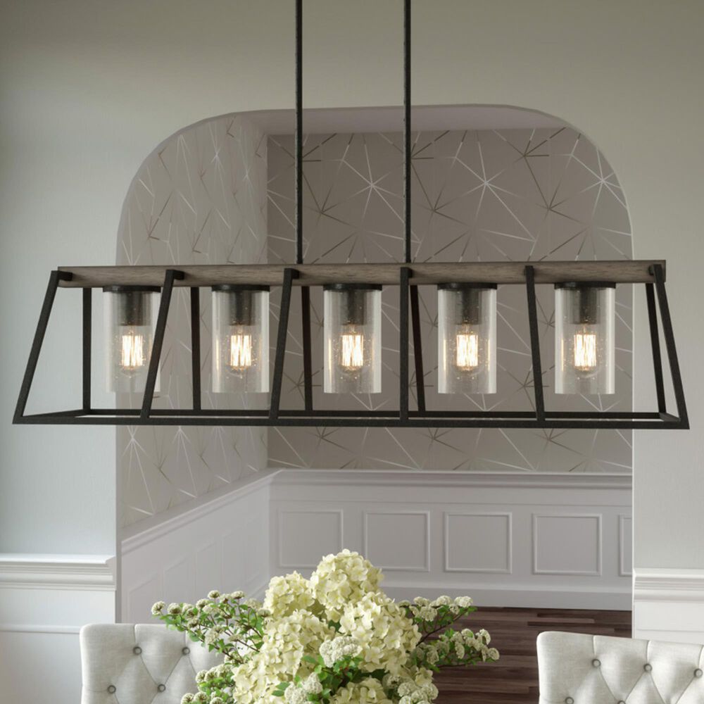 Quoizel Brockton Island Light in Grey Ash, , large